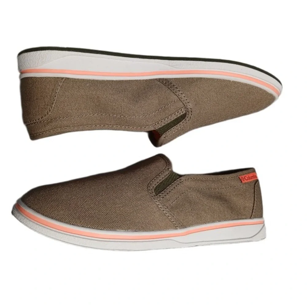 Columbia Crankbait‎ Omni-Grip Casual Sneakers Youth Size 4 Multi Canvas Slip On